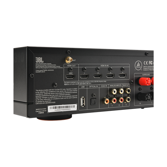 JBL MA310 5.2 Channel 4K AV Receiver - Black