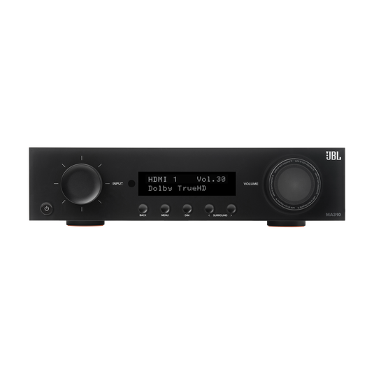 JBL MA310 5.2 Channel 4K AV Receiver - Black