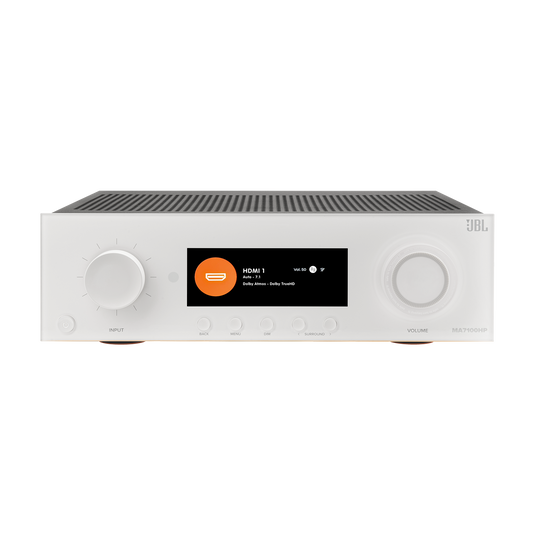 JBL MA7100HP 7.2 Channel 8K High Performance AV Receiver - White