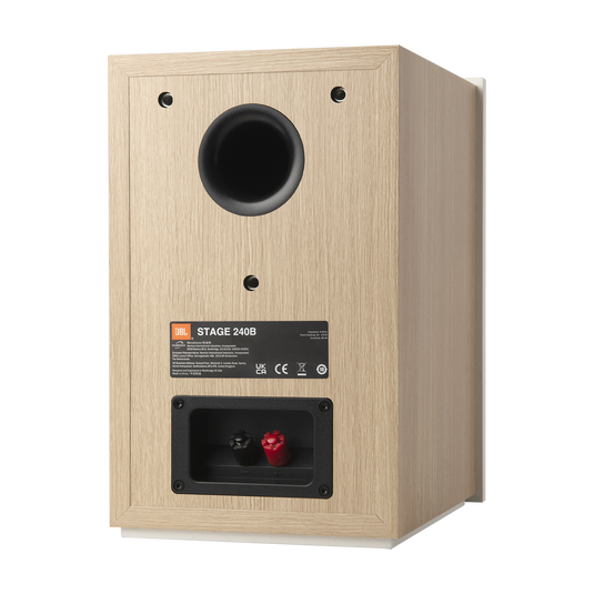 JBL Stage 240B 2-Way 4.5-Inch Bookshelf Speaker - Pair - Latte