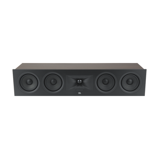JBL Stage 245C 2.5-Way Quad 4.5-Inch Center Channel Loudspeaker - Each - Espresso