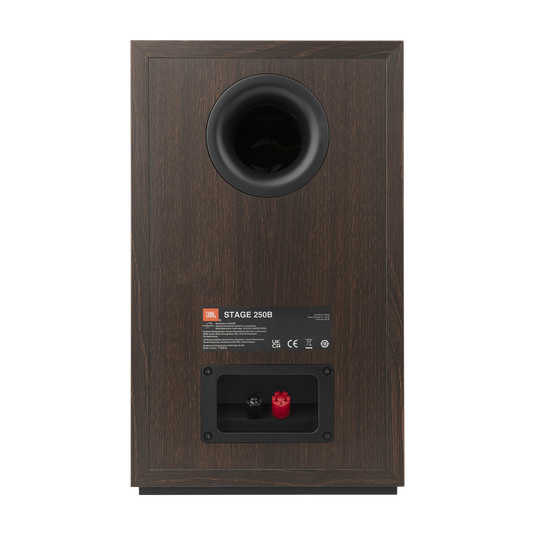 JBL Stage 250B 2-Way 5.25-Inch Bookshelf Loudspeaker - Pair - Espresso