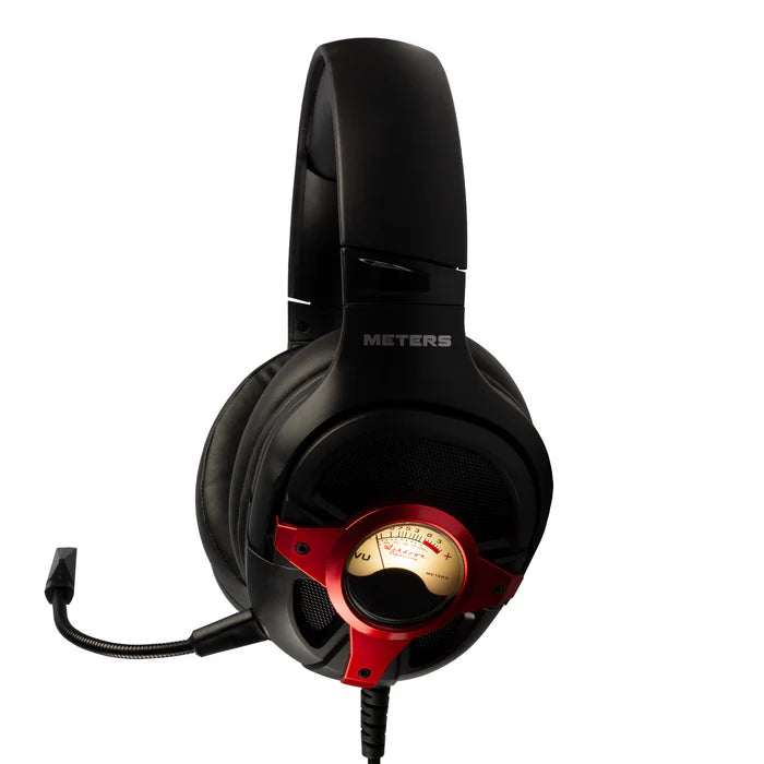 METERS MUSIC M-LEVEL-UP-RED GAMING HEADSET