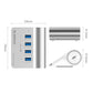 ORICO Aluminum Alloy 4 Port USB Hub