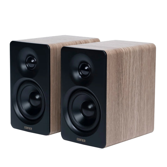 Edifier M60 Active Bookshelf Speakers - Pair (Oak)