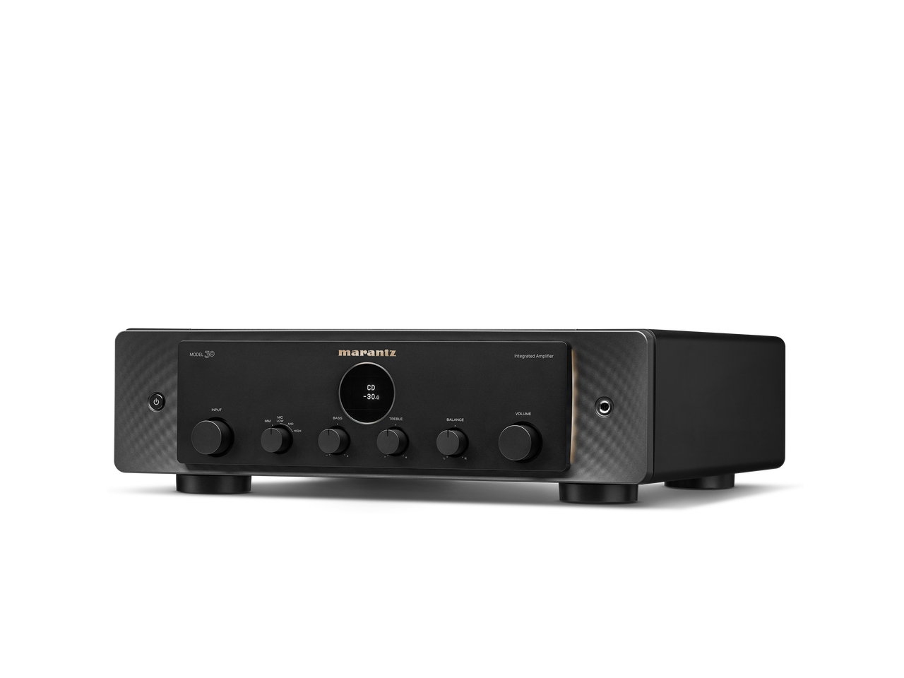 Marantz SACD 30N Network SACD Player with HEOS (Black) + Marantz MODEL30 Integrated Stereo Amplifier (Black)