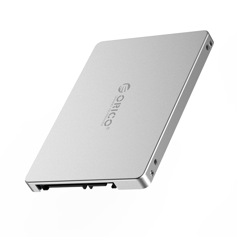ORICO M.2(2230/2242/2260/2280) NGFF/MSATA(Input) to SATA(Output – 2.5″ SSD Enclosure Form Factor) Convertor (2TB Max) – Aluminium