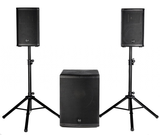 Power Works Mercury P15.2 Portable PA System - Each - Black