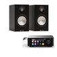 Eversolo PLAY Streaming Amplifier (Black) + Monitor Audio Bronze 50 7G Bookshelf Speakers - Pair (Black)