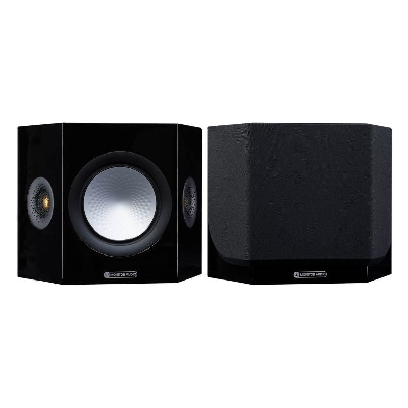 Monitor Audio Silver FX Surround Sound Speakers - Pair - High Gloss Black