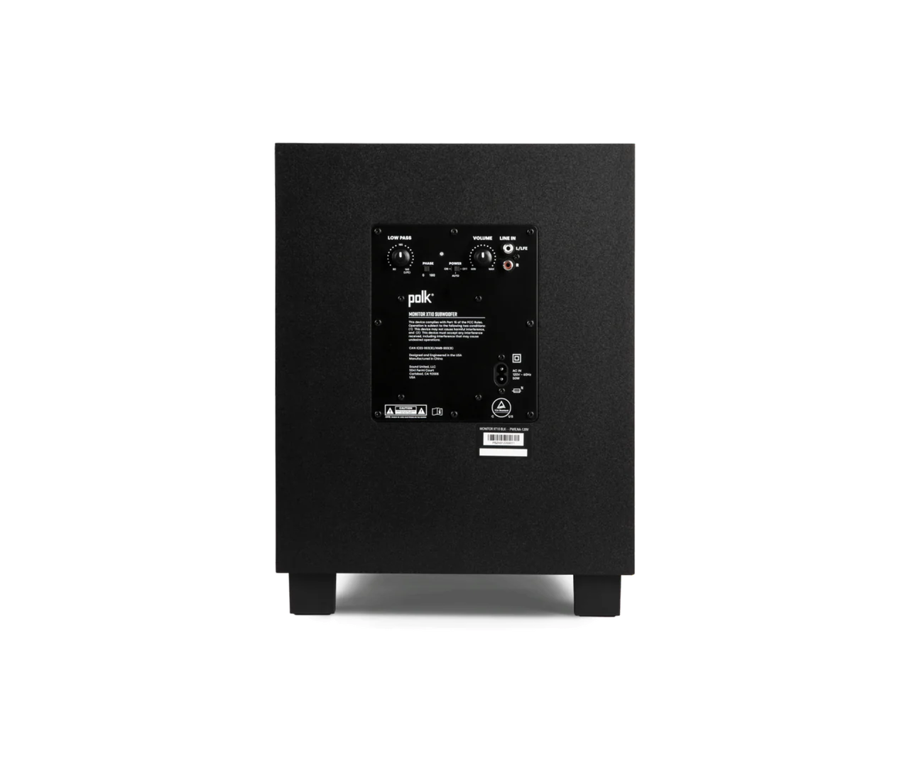 Polk Audio Monitor XT15 5.1 Home Theatre System - Black