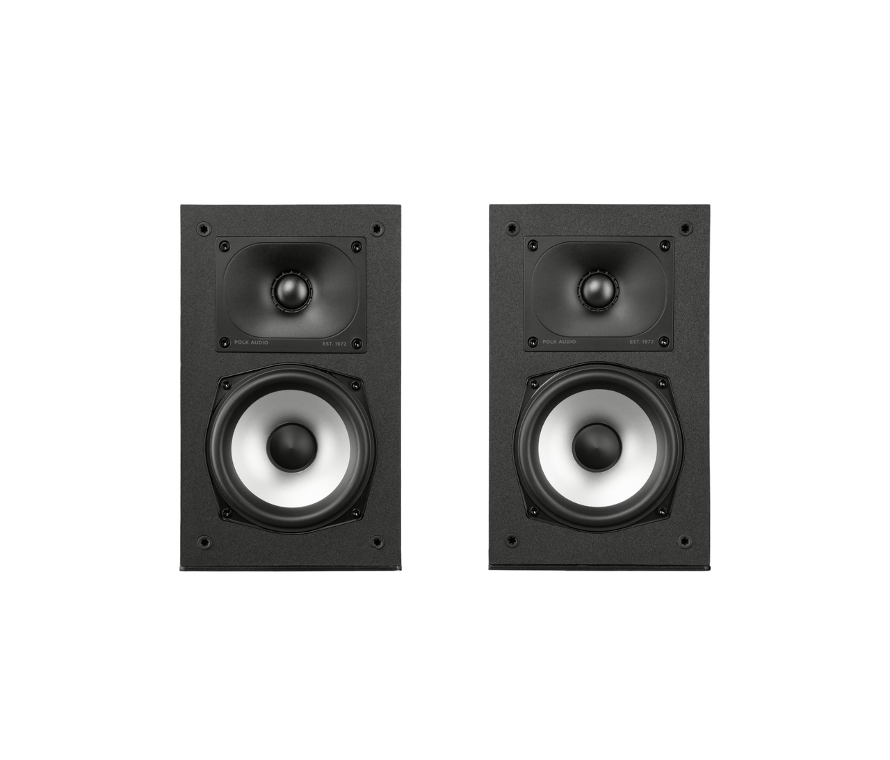 Polk Monitor XT15 Bookshelf Speakers - Pair - Black