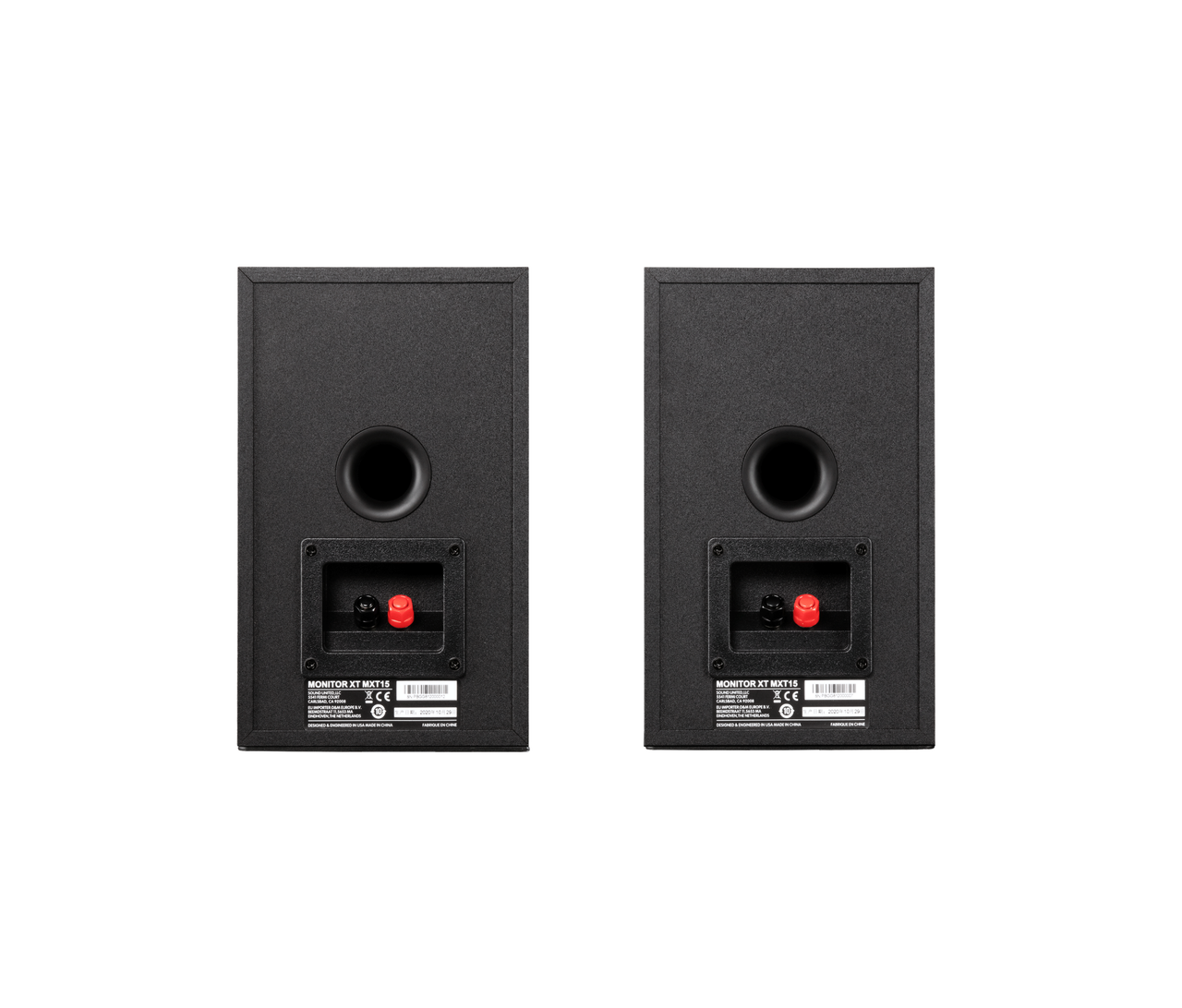 Polk Monitor XT15 Bookshelf Speakers - Pair - Black