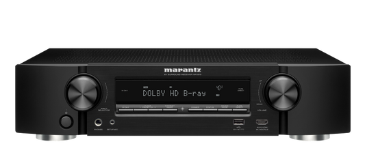 Marantz NR1510 Ultra-Slim 5.2 Channel AV Receiver - Black
