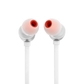 JBL Tune 310C USB In-Ear Headphones with Hi-Res Audio Support and USB-C Connectivity - White