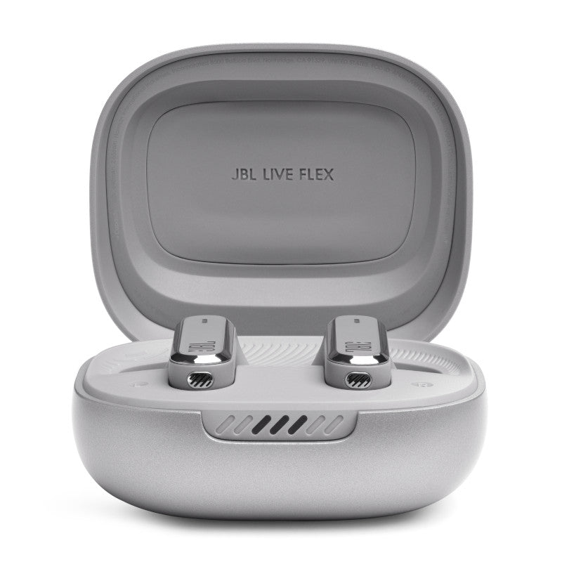 JBL Live Flex True Wireless Noise Cancelling Earbuds - Grey