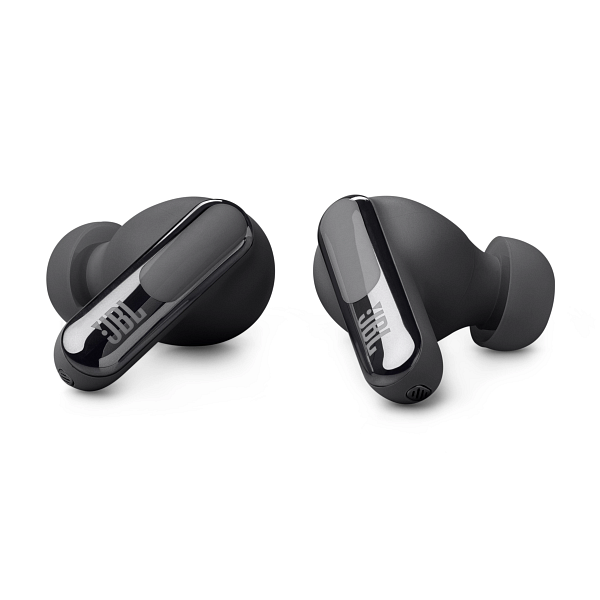 JBL Live Beam 3 True Wireless Noise-Canceling Earbuds with Stick-Closed Design and Smart Charging Case - Black