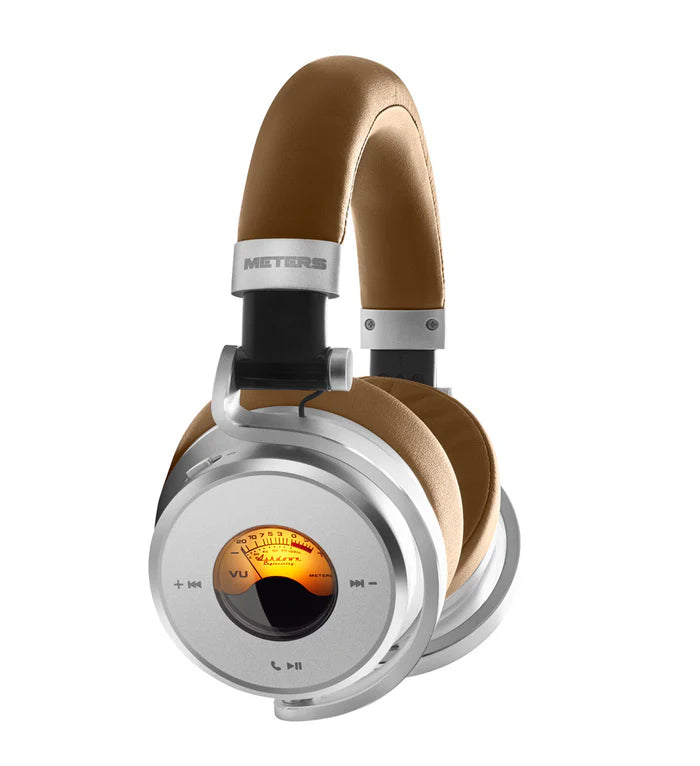 METERS MUSIC OV-1-B-CONNECT-TAN OVER-EAR BLUETOOTH HEADPHONES