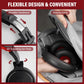 Oneodio Pro 10 Professional Wired Over Ear DJ and Studio Monitoring Headphones – Red/Black