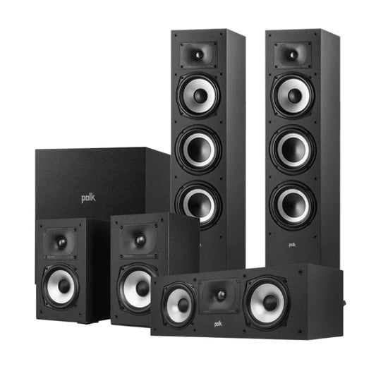 Polk Audio Monitor XT60 5.1 Home Theatre System - Black