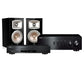Yamaha CD-S303 CD Player + Yamaha A-S301 Integrated Amplifier (Black) + Yamaha NS-333 Bookshelf Speaker - Piano Black