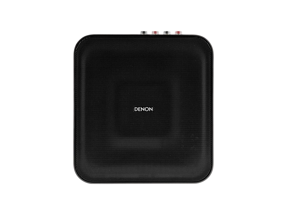 Denon Home Amp 2 Ch. 100W Amplifier (Black) + Bowers & Wilkins 606 S3 Bookshelf Speaker - Pair (Black)