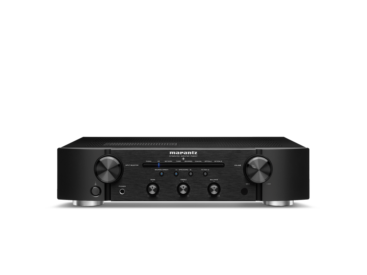 Marantz CD6007 CD Player (Black) + Marantz PM6007 Integrated Stereo Amplifier (Black)
