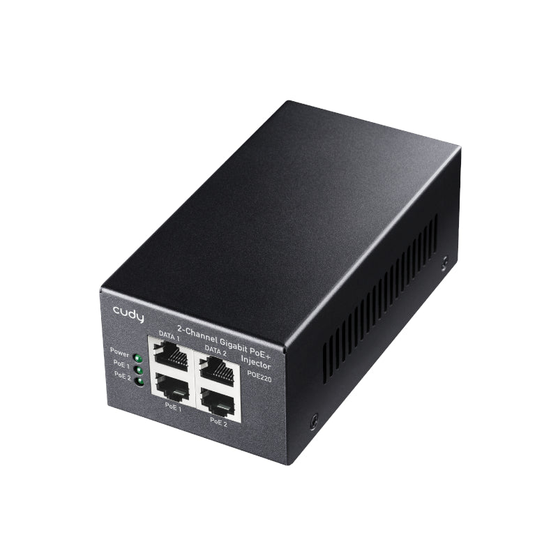 cudy 2-Channel 30W Gigabit PoE+ Injector