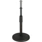 Power Works PW-DMS100 Tabletop Microphone Stand - Each - Black