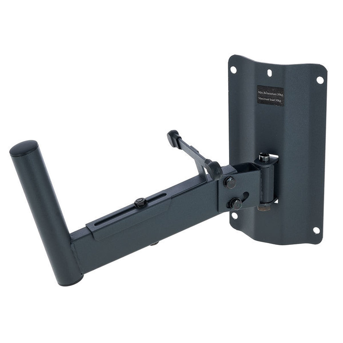 Power Works PW-WB100 Speaker Wall Mount - Each - Black