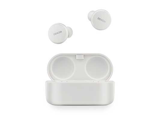 Denon PerL True Wireless Earphones - White