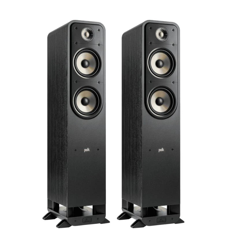 Polk ES55 5.1 Home Theatre System (Black) + Denon AVR-S670H AV Receiver (Black)