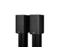 Polk Reserve R100 Bookshelf Speakers - Pair (Black) + WiiM Amp Pro Multiroom Streaming Amplifier (Silver)