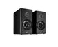 Polk Reserve R200 Bookshelf Speakers - Pair (Black) + WiiM Amp Ultra Streaming Amplifier (Grey)