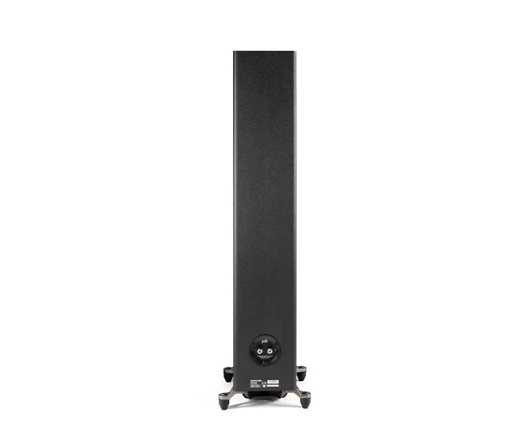 Polk Reserve R600 Floorstanding Speakers - Pair (Black) + Denon AVR-X2800H 7.2 Ch. AV Receiver with HEOS® Built-in