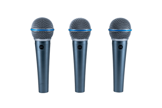 PowerWorks PW-385 Dynamic Vocal Microphone Kit