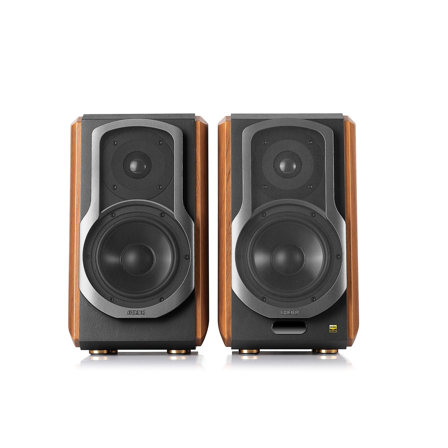 Edifier S1000MKII 2.0 Powered Bookshelf Speakers - Pair - Light Brown