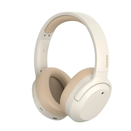 Edifier W820NB Plus Hi-Res Stereo Wireless Bluetooth Headphones - Each - Ivory