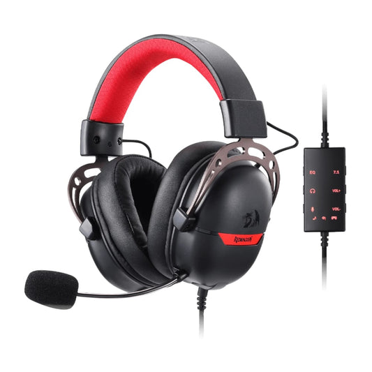 REDRAGON Over-Ear AURORA Gaming Headset – Black