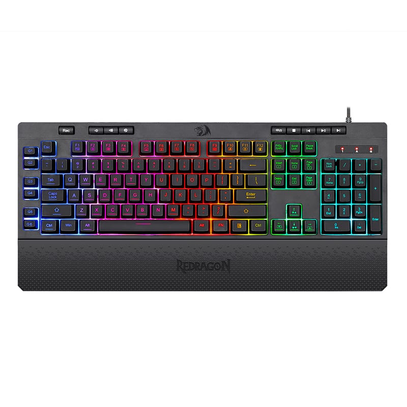 REDRAGON SHIVA Membrane Keyboard – Black