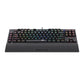 Redragon K588 RGB Pro BROADSWORD TKL Mechanical Wired Gaming Keyboard – Black