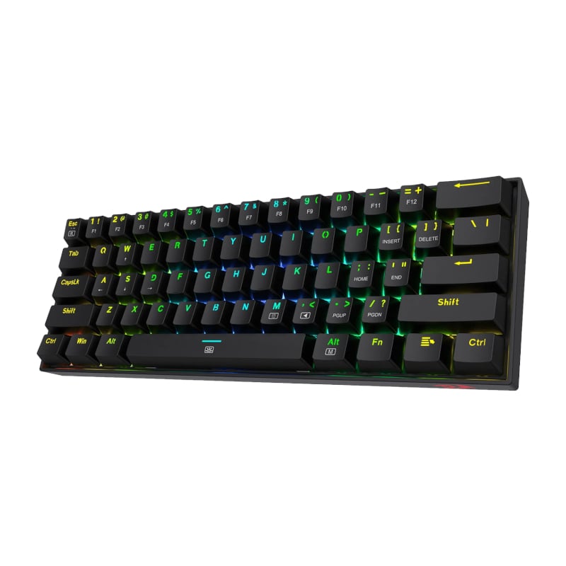 REDRAGON DRAGONBORN Wired Mechanical Keyboard RGB 67Key Design – Black