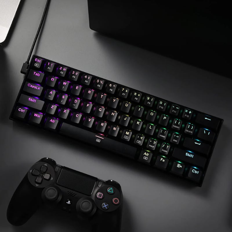 REDRAGON DRAGONBORN Wired Mechanical Keyboard RGB 67Key Design – Black