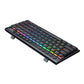 REDRAGON Horus Mini 61Key Red Switch RGB Low Profile Gaming Mechanical Keyboard – Black