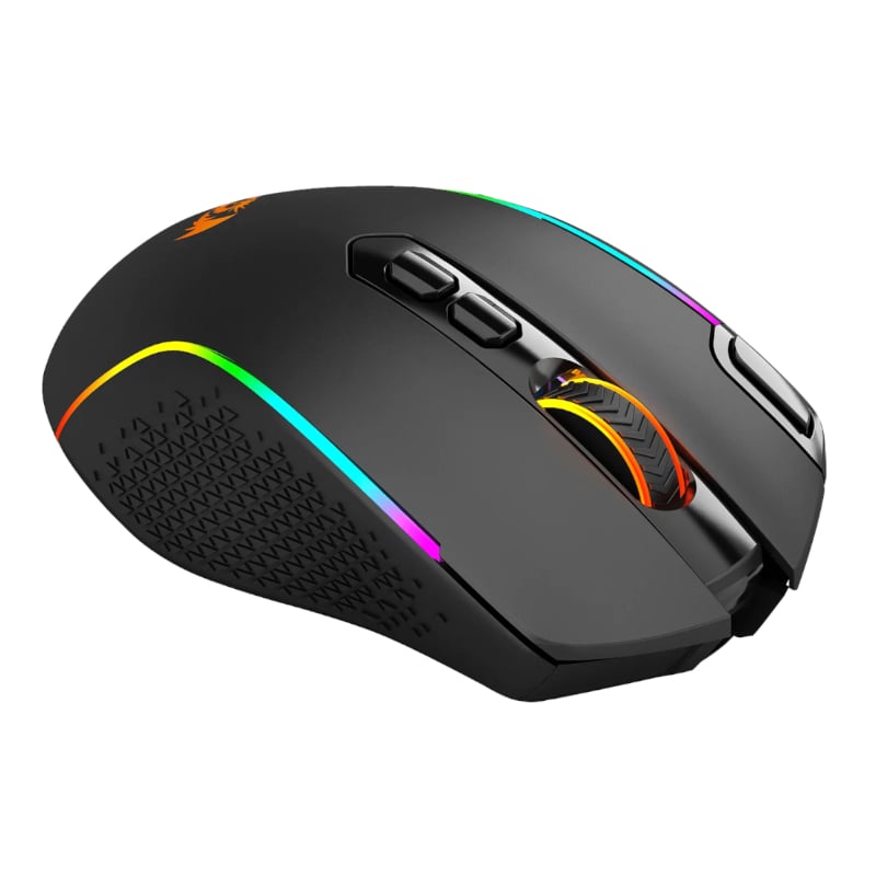 REDRAGON Taipan Pro 10000DPI RGB Wireless Gaming Mouse – Black