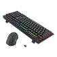Redragon RYLO PRO S142 Tri-Mode RGB Gaming Keyboard & Mouse Combo
