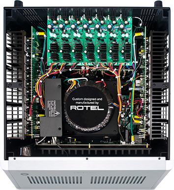 Rotel RMB-1587MKII Multi-Channel Power Amplifier - Black