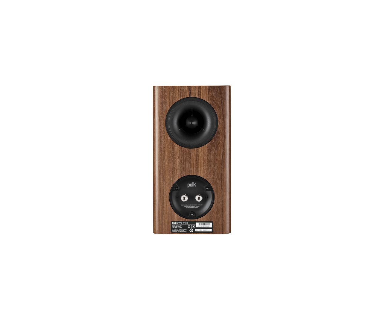 Polk Reserve R100 Bookshelf Speakers - Pair - Brown