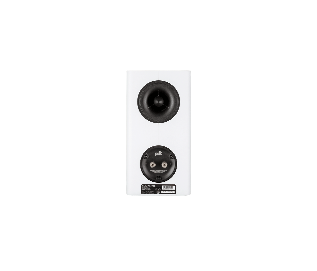 Polk Reserve R100 Bookshelf Speakers - Pair - White