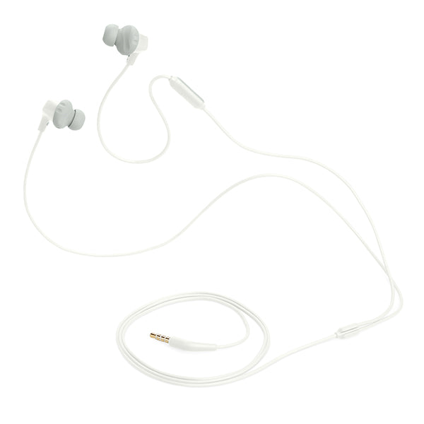 JBL Endurance Run 2 Wired Waterproof Wired Sports In-Ear Headphones - White